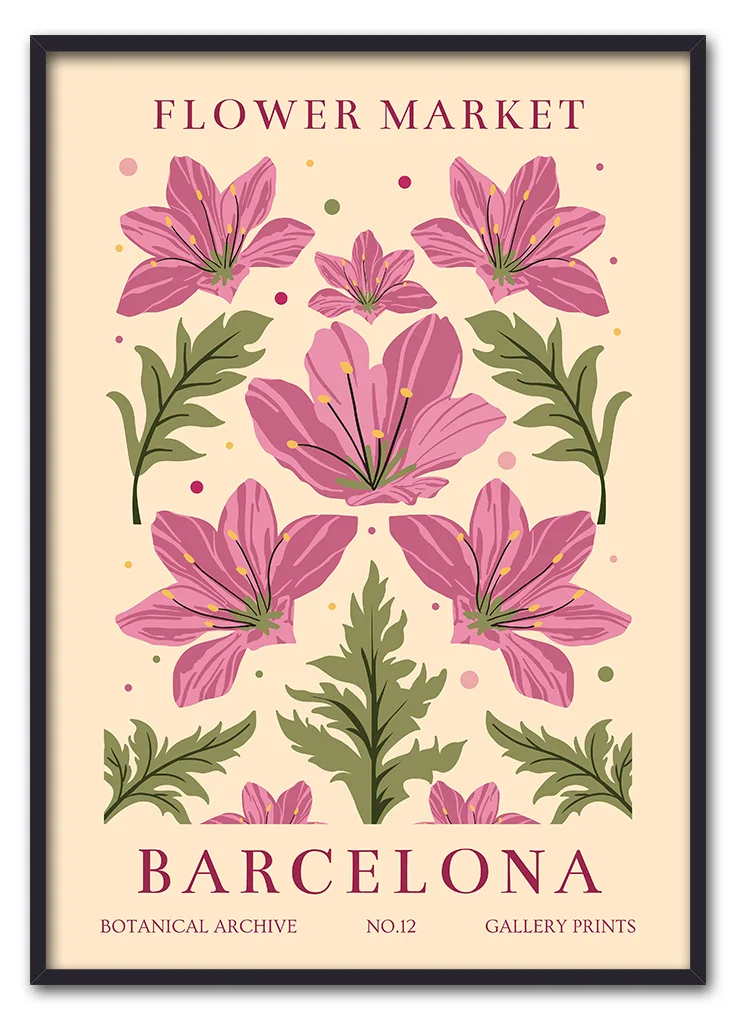 Flower Market Barcelona Sort