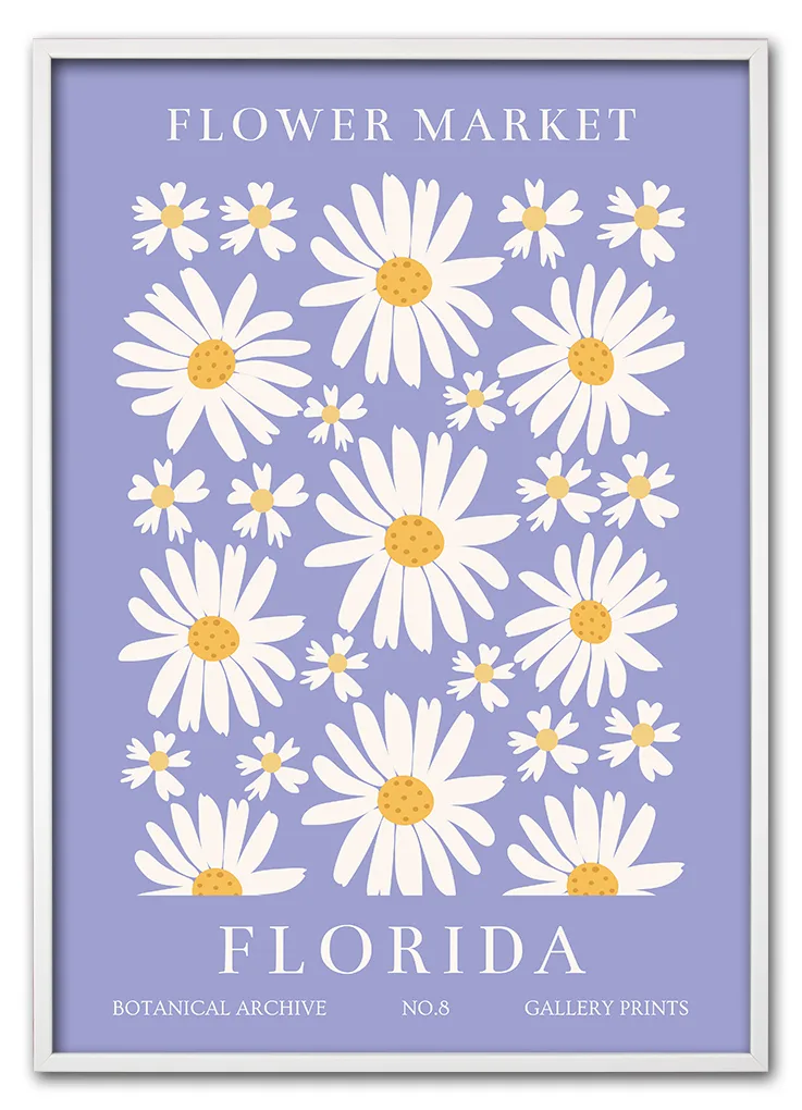 Flower Market Florida Hvid Flower Market Florida Hvid