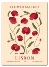 Flower Market Lisbon Plakat