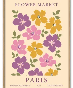 Flower Market Paris Massiv Eg