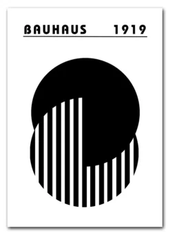 Half Circle Contrast Plakat
