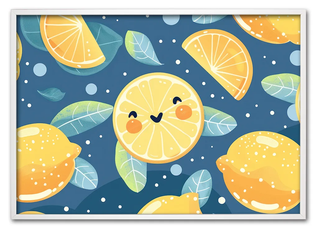 Lemon cute wallpaper fruit plant food.