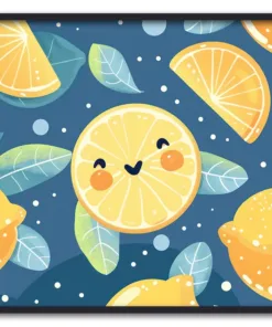 Lemon cute wallpaper fruit plant food.