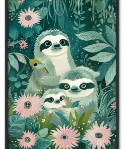 Jungle Sloth Family Sort