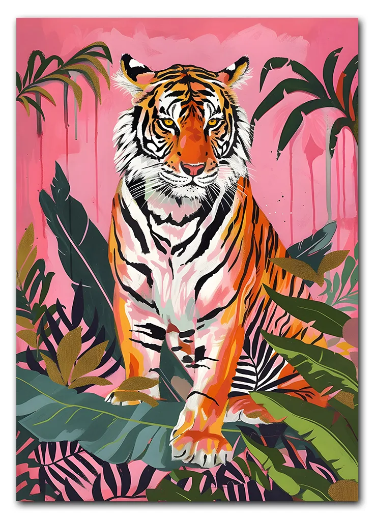 Jungle Tiger Plakat Jungle Tiger Plakat