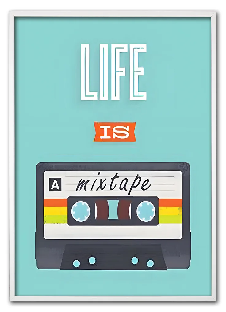 Life is a Mixtape Hvid