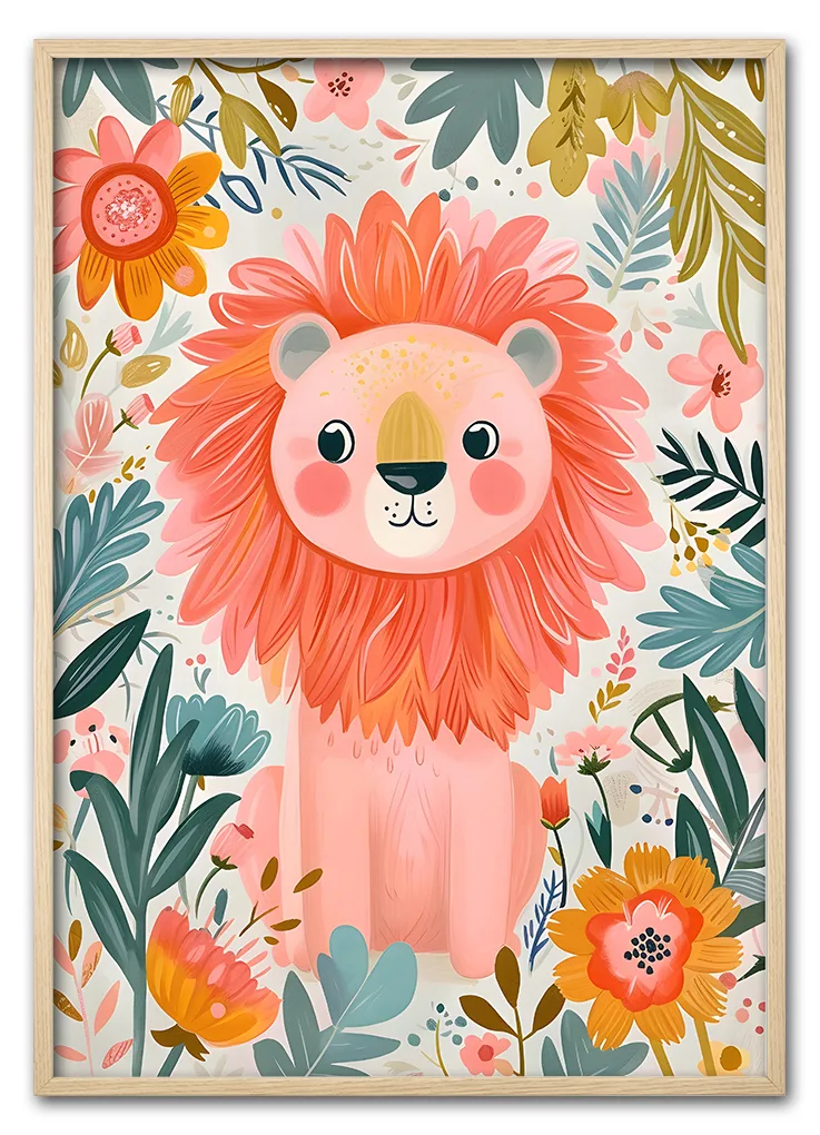 Lion in Bloom No. 01 Eg