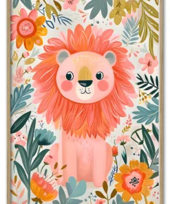 Lion in Bloom No. 01 Massiv Eg