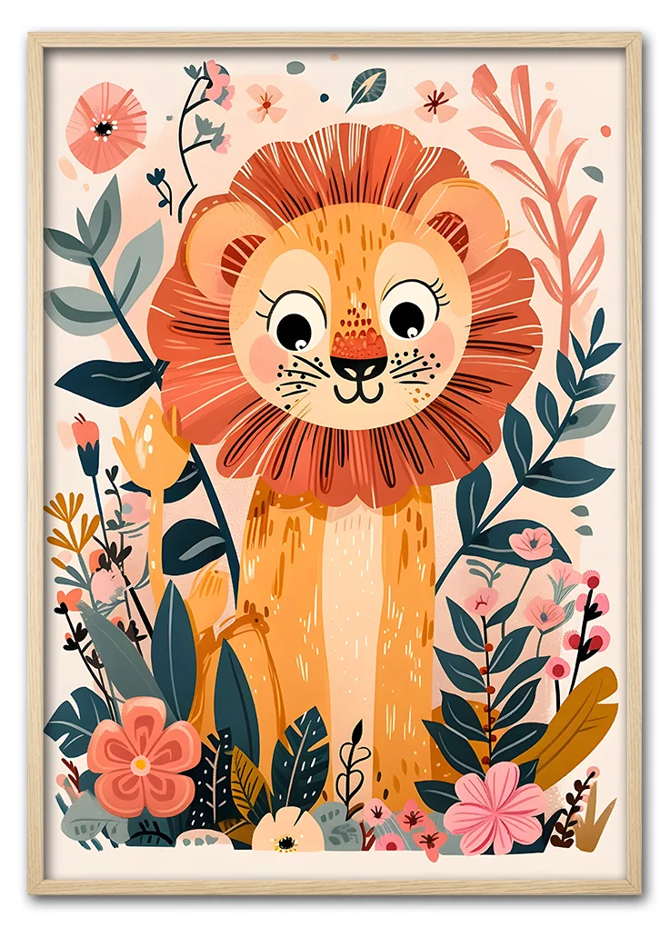 Lion in Bloom No. 02 Eg