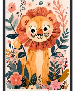 Lion in Bloom No. 02 Sort