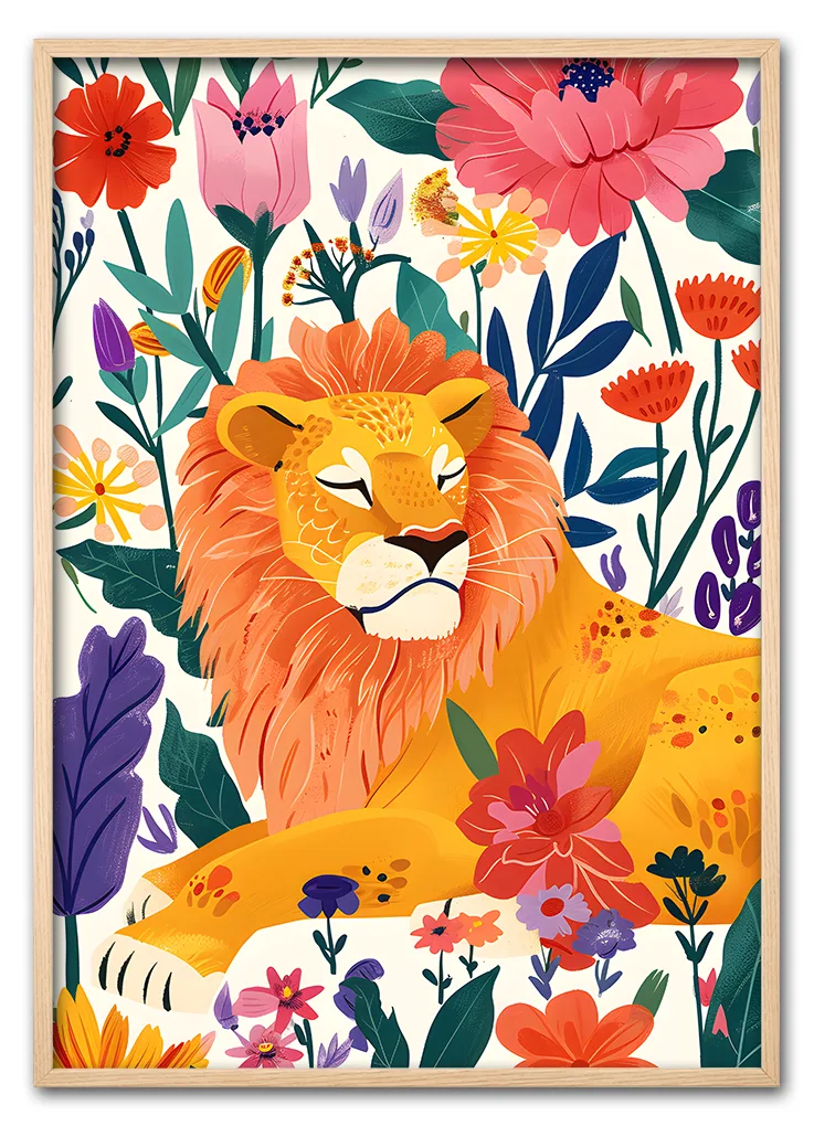 Lion in Bloom No. 03 Eg