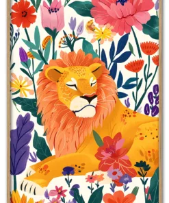 Lion in Bloom No. 03 Massiv Eg