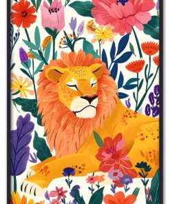 Lion in Bloom No. 03 Sort