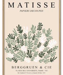 Matisse Botanical Collage Massiv Eg