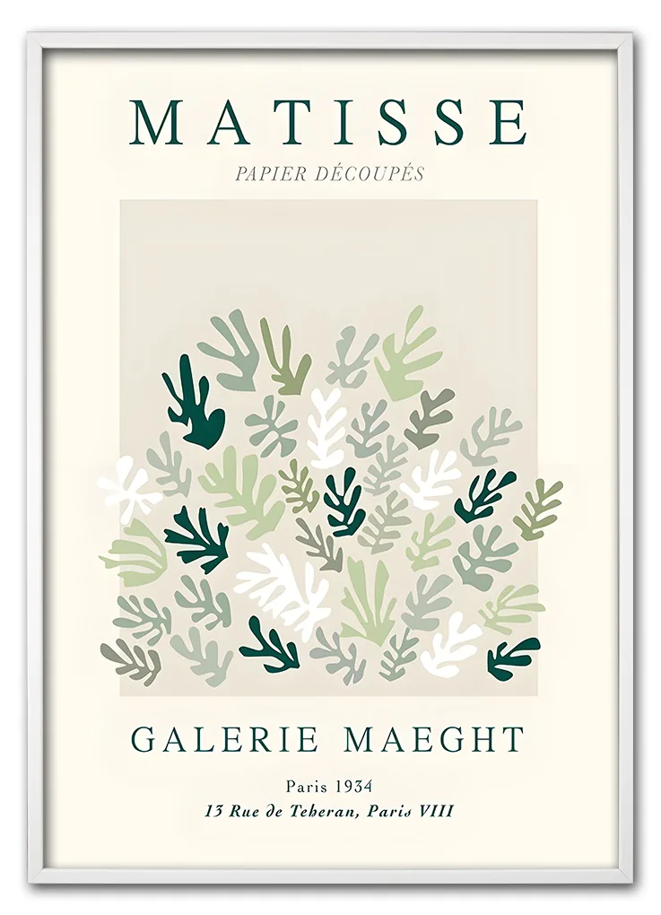 Matisse Botanical Form No. 02 Hvid Matisse Botanical Form No. 02 Hvid