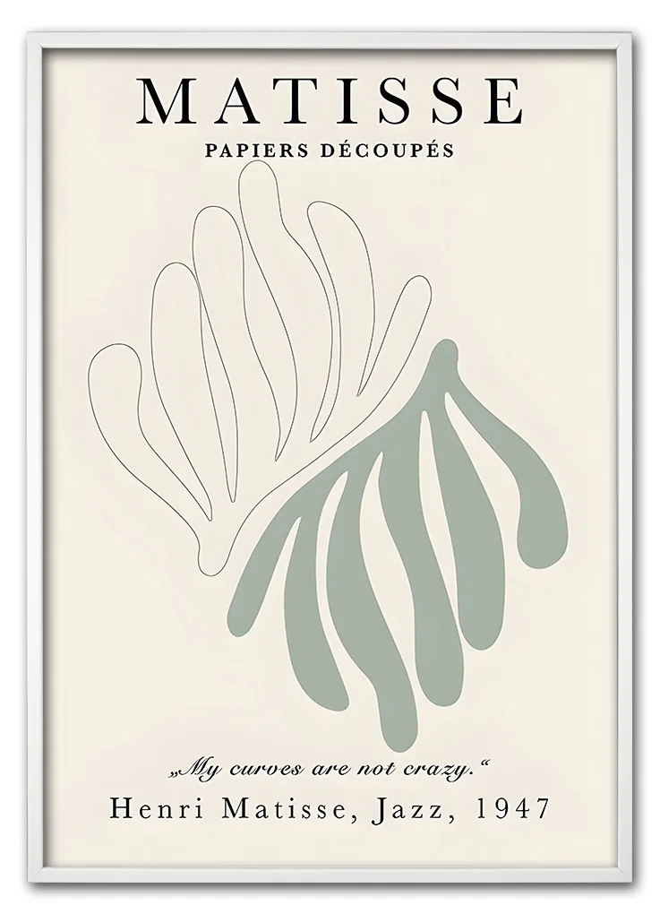 Matisse Botanical Form No. 03 Hvid Matisse Botanical Form No. 03 Hvid