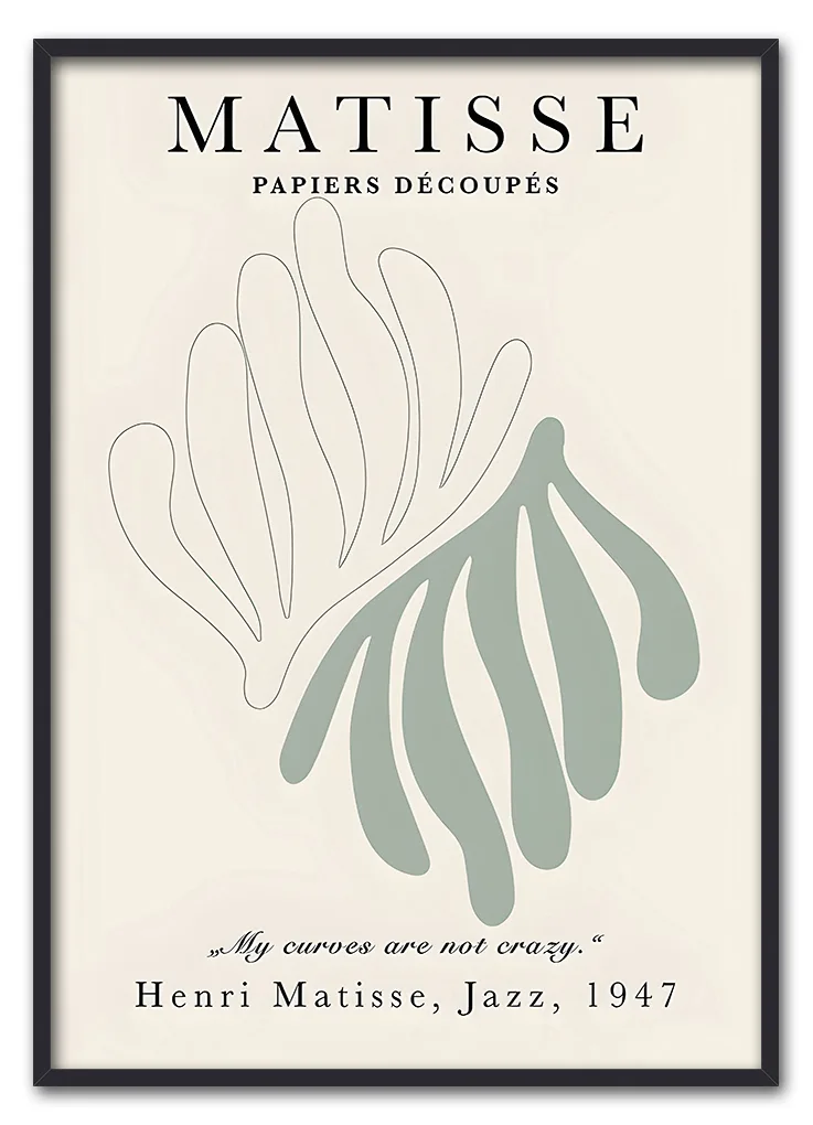 Matisse Botanical Form No. 03 Sort Matisse Botanical Form No. 03 Sort