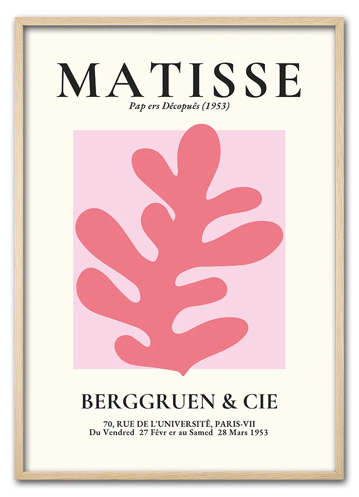 Matisse Coral Form No. 01 (Pink Series) Eg