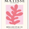 Matisse Coral Form No. 01 (Pink Series) Plakat