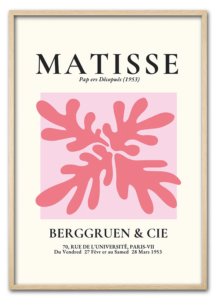 Matisse Coral Form No. 02 (Pink Series) Eg