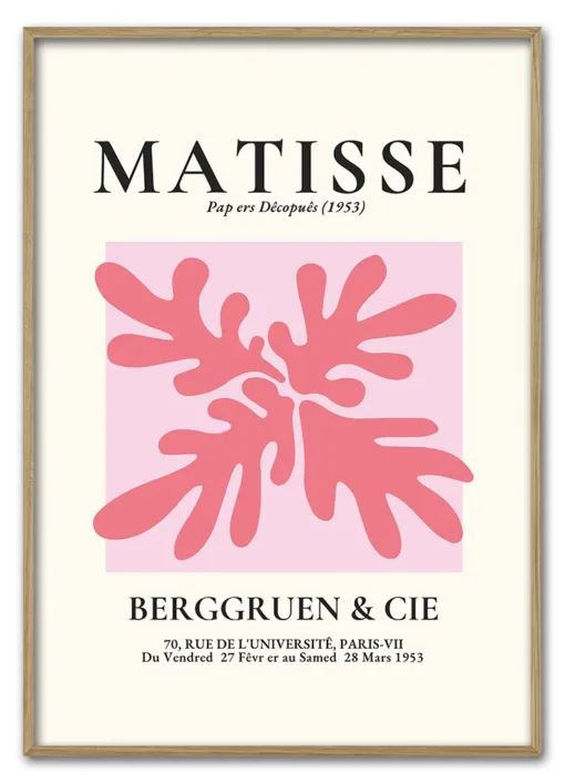 Matisse Coral Form No. 02 (Pink Series) Massiv Eg