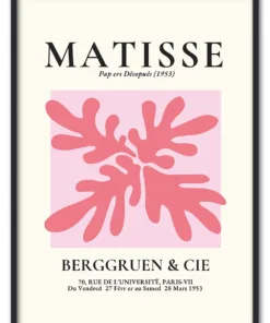 Matisse Coral Form No. 02 (Pink Series) Sort