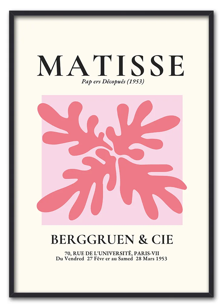 Matisse Coral Form No. 02 (Pink Series) Sort