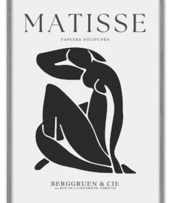 Matisse Cut Outs No. 05 (Black Grey) Massiv Eg