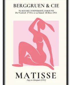 Matisse Cut Outs No. 06 (Pink Nude) Sort