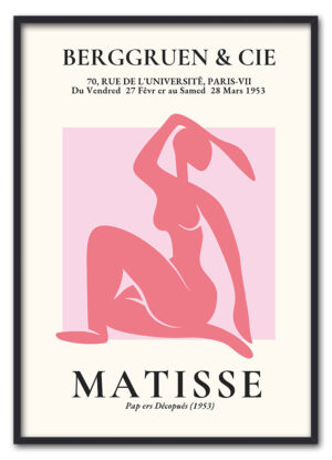 Matisse Cut Outs No. 06 (Pink Nude) Sort