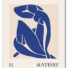 Matisse Cut Outs No. 08 (Blue Nude) Plakat