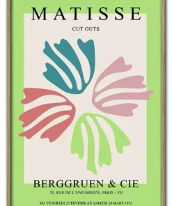 Matisse Cut Outs No. 10 (Floral Fan) Massiv Eg