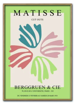 Matisse Cut Outs No. 10 (Floral Fan) Massiv Eg