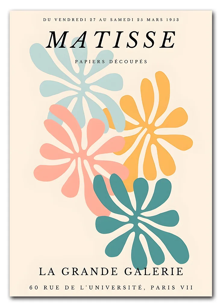 Matisse Flower Study No. 01 Plakat Matisse Flower Study No. 01 Plakat