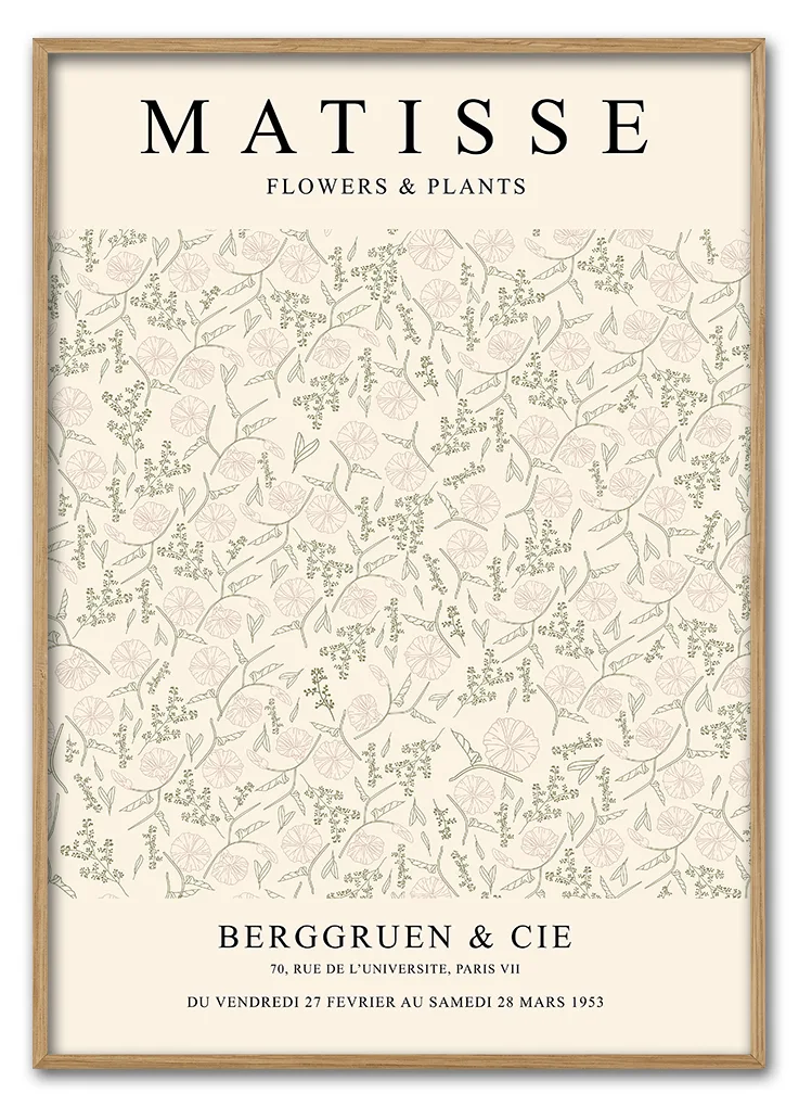 Matisse Flowers & Plants No. 02 Massiv Eg Matisse Flowers & Plants No. 02 Massiv Eg