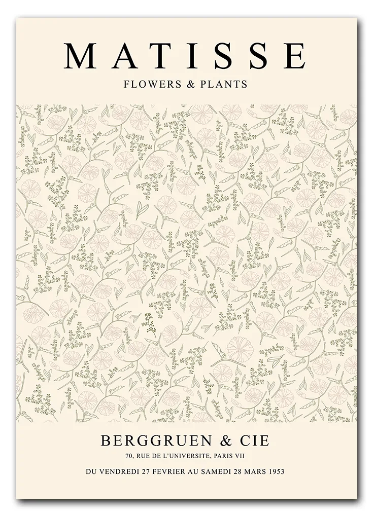 Matisse Flowers & Plants No. 02 Plakat Matisse Flowers & Plants No. 02 Plakat