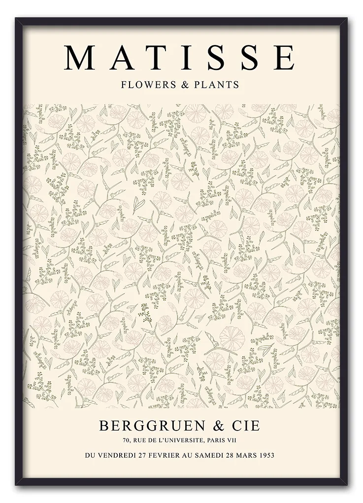 Matisse Flowers & Plants No. 02 Sort Matisse Flowers & Plants No. 02 Sort