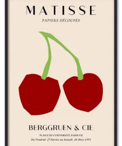 Matisse Fruit Cut Out No. 01 (Cherries) Sort