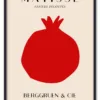Matisse Fruit Cut Out No. 02 (Pomegranate) Sort
