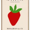 Matisse Fruit Cut Out No. 03 (Strawberry) Massiv Eg