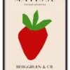 Matisse Fruit Cut Out No. 03 (Strawberry) Sort