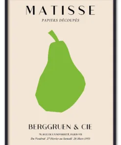 Matisse Fruit Cut Out No. 04 (Pear) Sort