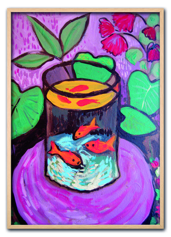 Matisse Goldfish Still Life Eg