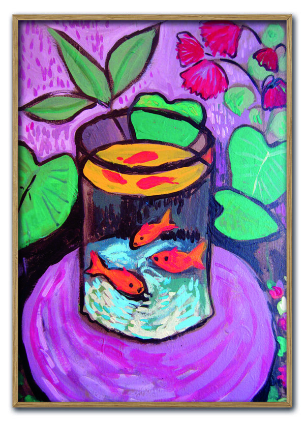 Matisse Goldfish Still Life Massiv Eg