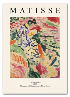 Matisse La Japonaise Plakat