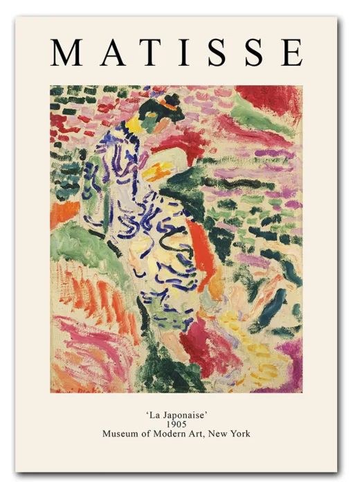 Matisse La Japonaise Plakat