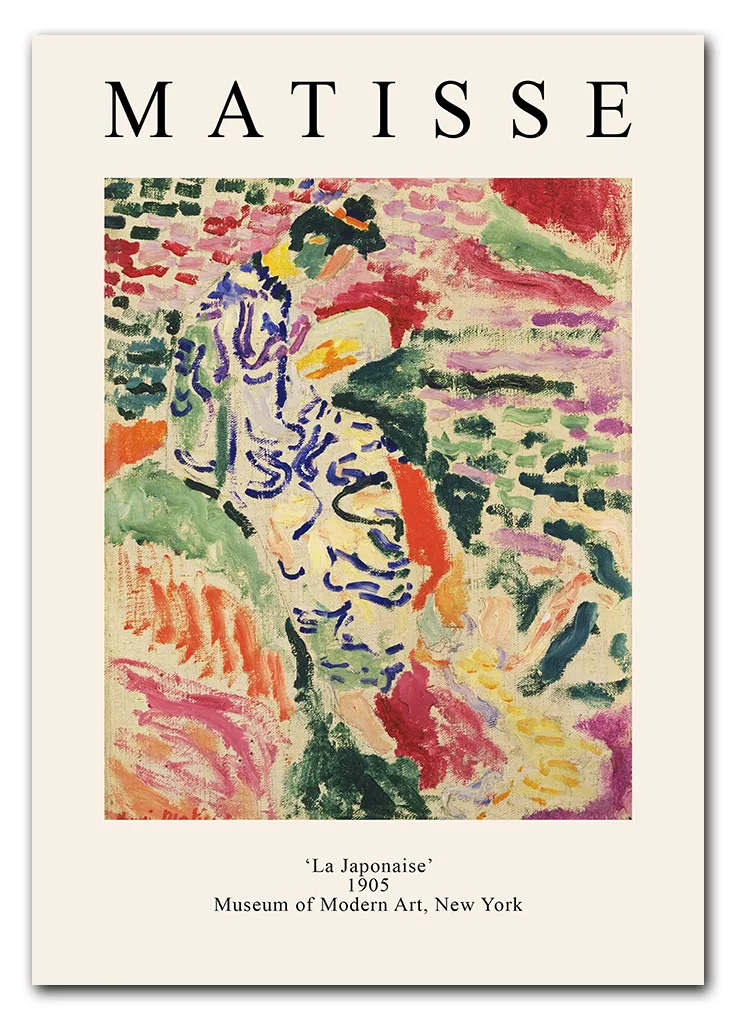 Matisse La Japonaise Plakat Matisse La Japonaise Plakat