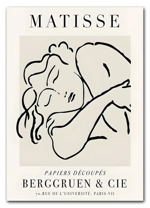 Matisse Reclining Nude Plakat