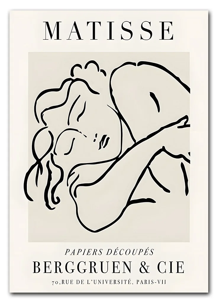 Matisse Reclining Nude Plakat Matisse Reclining Nude Plakat
