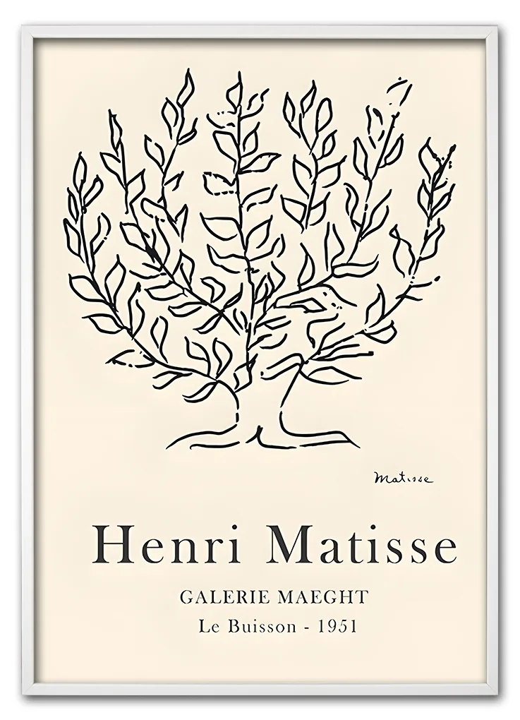 Matisse Tree of Life No. 01 Hvid